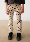 Leggings Rayas Flare Beige Niña Mayoral M4728 MAYORAL