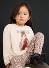 Conjunto Leggings Y Blusa Estampada Castaña Niña Mayoral M4734 MAYORAL