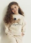 Conjunto Pants Aplique Perro Crema Niña Mayoral M4801 MAYORAL