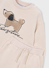 Conjunto Pants Aplique Perro Crema Niña Mayoral M4801 MAYORAL