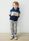Conjunto Pants Sudadera Gorro Con 2 Pantalones Azul Para Niño Mayoral M4809 MAYORAL