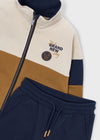 Conjunto Pants Con Sudadera Sin Gorro Camel Niño Mayoral M4811 MAYORAL