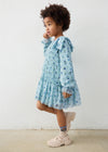 Vestido Plisado Estampado Anis Niña Mayoral M4915 MAYORAL