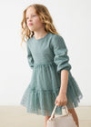 Vestido Tul Fantasia Laurel Niña Mayoral M4924 MAYORAL