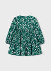 Vestido Tercioafelpado Estampado Nenufar Niña Mayoral M4926 MAYORAL