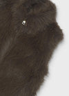 Chaleco Pelo Chocolate Junior Niña Mayoral M7305 MAYORAL