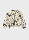 Sudadera Estampado Macchiato Junior Niña Mayoral M7430 MAYORAL