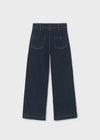 Pantalon Mezclilla Wide Leg Superoscuro Junior Niña Mayoral M7503 MAYORAL