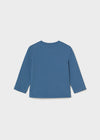 Playera M/L Motor Play Azul Para Bebe Niño Mayoral  M2008 MAYORAL