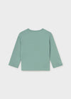 Playera M/L Vehiculo Azul Para Bebe Niño Mayoral  M2012 MAYORAL