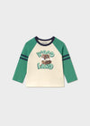 Playera M/L Peluche Arena Bebe Niño Mayoral  M2014 MAYORAL