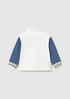 Polo M/L Combinado Azul Bebe Niño Mayoral  M2102 MAYORAL