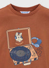 Playera M/L Interactiva Hd Teja Niño Mayoral  M4015 MAYORAL