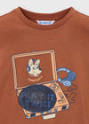 Playera M/L Interactiva Hd Teja Niño Mayoral  M4015 MAYORAL