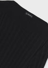 Blusa M/L Tejido Rayas Negro Junior Niña Mayoral  M7066 MAYORAL
