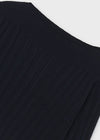 Blusa M/L Tejido Rayas Marino Junior Niña Mayoral  M7066 MAYORAL