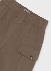 Pantalon Sarga Bolsillos  Moka Junior Niña Mayoral  M7524 MAYORAL