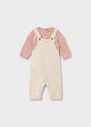 Conjunto Overol Y Sueter Ceramica Recien Nacida Niña Mayoral  M2608 MAYORAL