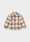 Sobrecamisa Cuadros Forrada Galleta Bebe Niño Mayoral M2108 MAYORAL
