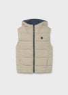 Chaleco Reversible Azul Junior Niño Mayoral M7332 MAYORAL