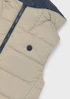 Chaleco Reversible Azul Junior Niño Mayoral M7332 MAYORAL