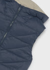 Chaleco Reversible Azul Junior Niño Mayoral M7332 MAYORAL