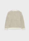 Sueter Brillo Crema Junior Niña Mayoral M7341 MAYORAL