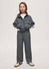 Conjunto Pants Bandas Plomo Junior Niña Mayoral M7860 MAYORAL