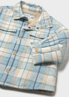 Sobrecamisa Cuadros Forrada Azul Bebe Niño Mayoral M2108 MAYORAL