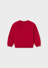 Conjunto Sueter Perrito Rojo Con Pantalon Vestir Marino Bebe Niña Mayoral M2385 MAYORAL