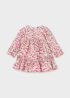 Vestido Tercioafelpado Estampado Petalo Bebe Niña Mayoral M2946 MAYORAL