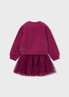 Conjunto Falda Tul Framboise Niña Mayoral M4934 MAYORAL