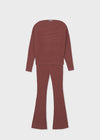 Conjunto Pantalon Tejido Rayas Teja Junior Niña Mayoral M7530 MAYORAL