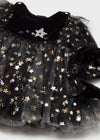 Vestido Halloween Negro Bebe Niña Mayoral M2828 MAYORAL