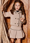 Falda Latte Abelylula M5580 ABEL Y LULA