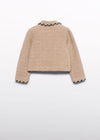 Conjunto Chaqueta Con Falda Latte Niña Abel Y Lula M5810 ABEL Y LULA