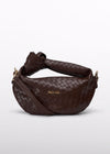 Bolso Trenzado Pu Trufa Abelylula M5935 ABEL Y LULA