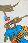 Conjunto Playera Oso M/L Con Pantalon Mezclilla De Niño -Bci Boboli M544014 BOBOLI