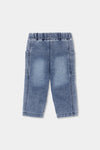Conjunto Playera Oso M/L Con Pantalon Mezclilla De Niño -Bci Boboli M544014 BOBOLI