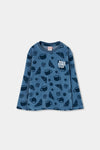 Pijama Terciopelo Estampado De Niño -Bci Boboli M684053 BOBOLI