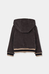 Conjunto Chaqueta Con Pantalon Terciopelo Cafe De Niña -Bci Boboli M784144 BOBOLI