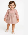 VESTIDO JUMPER TWEED PETALO BEBE NIÑA ABELYLULA M5504