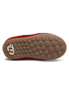MOCASIN PIEL SERRAJE ROJO MAYORAL M41178 Mayoral