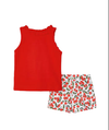 Conjunto Shorts Blusa Sin Manga Apliques Algodón Niña Mayoral M3214