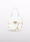 Bolso Detalle Cadenas Blanco Abelylula  M5455 ABEL Y LULA