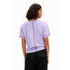 Blusa Dama Desigual Damasco Color Lila M24swtk82