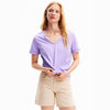 Blusa Dama Desigual Damasco Color Lila M24swtk82