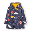 Impermeable Con Capucha Afelpado Carros Boboli M390103