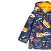 Impermeable Con Capucha Afelpado Carros Boboli M390103