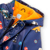 Impermeable Con Capucha Afelpado Carros Boboli M390103